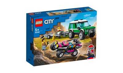 Rennbuggy-Transporter Lego City, 210 Teile, ab 5 Jahren