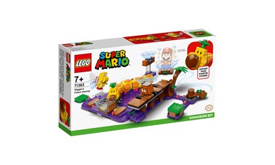 Wigglers Giftsumpf - Erweiterungsset, Lego Super Mario, 374 Teile, ab 7 J.