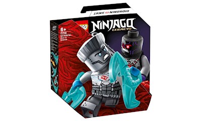 Battle Set: Zane vs.Nindroid Lego Ninjago, 57 Teile, ab 6 Jahren
