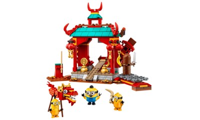 Minions Kung Fu Tempel Lego Minions