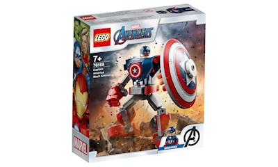 Captain America Mech Lego Marvel Super Heroes, 121 Teile, ab 7 Jahren