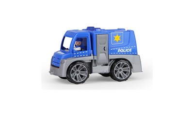 Truxx Polizei mit Zubehör ca. 29 cm, mit Spielfigur, Türen zum Öffnen, ab 2+