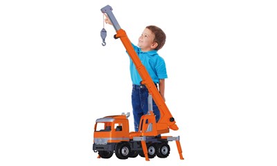 Starke Riesen Actros Kranwagen