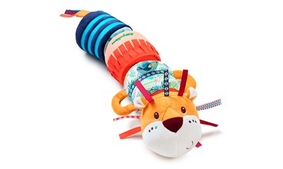 Jack Geräuscherolle mit Rollspielzeug, Schweizer Glocke, Vogel, Griff, Rassel, e