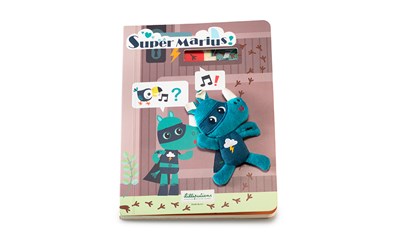 Buch Superheld Marius FSC 23 x 17 x 1.5cm, aus Karton