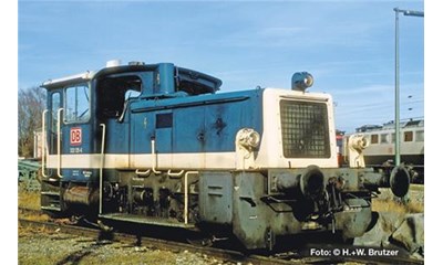 D-Rangierlok, 332 025-6, DB, ozeanblau, Ep.V