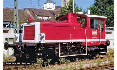 D-Rangierlok, 332 021-5, DB, orientrot, Ep.V (alt)