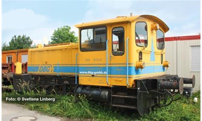 D-Rangierlok, 332 013-2 (DBG), DB AG, gelb, Ep.V
