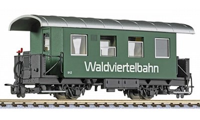 2-achs Personenwagen, 912, Waldviertelbahn, Ep.VI