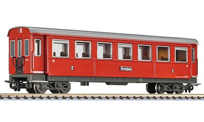 4-achs. Personenwagen Zillertalbahn rot Ep.VI