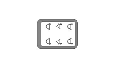 Pufferbohlen-Steckteile-Set lang