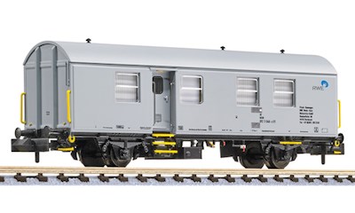 DB Umbau-Bahndienstwagen RWE grau EpV