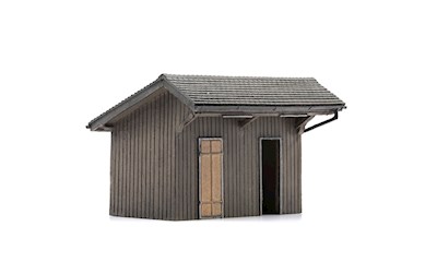 Kleine Schweizer Haltestelle