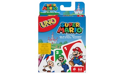 UNO Super Mario, mit Unbesiegbarkeits-Karte