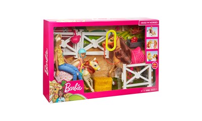 Barbie Reitspass mit Barbie Chelsea, Pferd, Pony und Zubehör, ab 3+