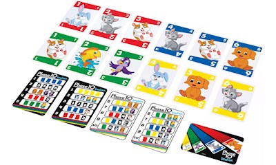 Phase 10 Junior, einfache Kartenkombinationen