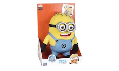 B/O Minion Dave Plüsch 25cm inkl. 3 AA Batterien
