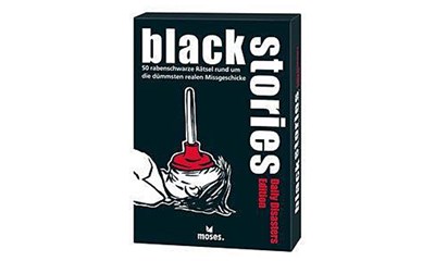 Black Stories Daily Disaster ab 12 Jahren, ab 2 Spieler, 50 rabenschwarze Rätsel