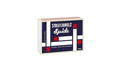 Streichholzspiele, d 50 Rätsel, Tricks und Spielereien