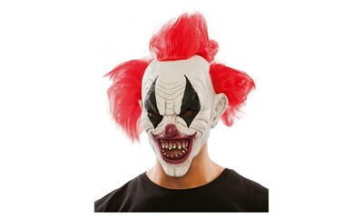 Horrormaske Clown Gummi