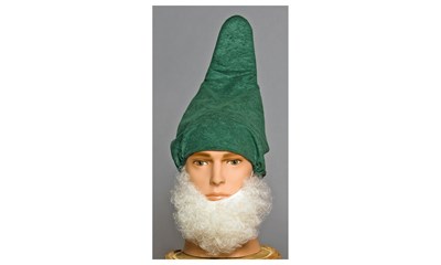 Zwergenmütze, grün Einheitsgrösse, dehnbar, 100% Polyester