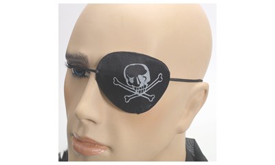 Augenklappe mit Aufdruck
