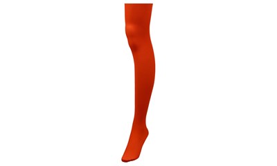 Strumpfhose rot blickdicht, 70 den, Einheitsgrösse, Polyester