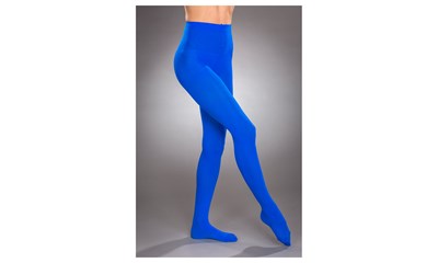 Strumpfhose blau blickdicht, 70 den, Einheitsgrösse, Polyester