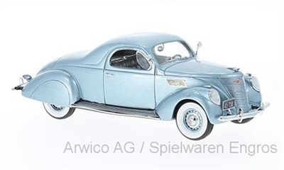 Lincoln Zephyr Coupe, metallic- hellblau