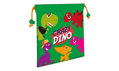 Crazy Dino Turnbeutel