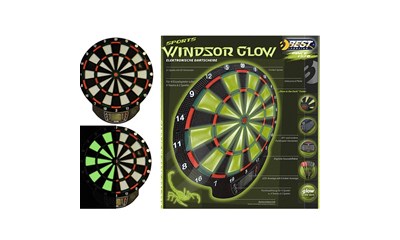 Dartscheibe Windsor Glow 21 Spiele mit 65 Varianten Alter: 14+