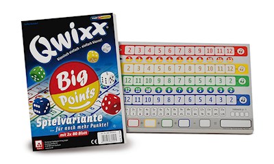 Spielblöcke Qwixx Big Points
