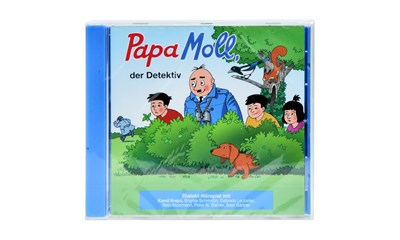 CD Papa Moll der Detektiv Dialekt Hörspiel