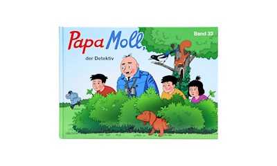 Papa Mollbuch, Band 33 Papa Moll der Detektiv, 64 Seiten gebunden, 25x18 cm