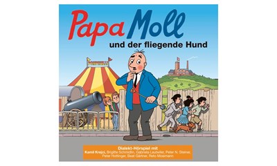 CD Papa Moll und der fliegende Hund Dialekt Hörspiel