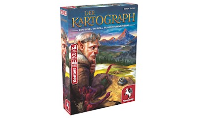 Der Kartograph, d ab 10 Jahren, 1-100 Spieler, kartographisches Puzzle