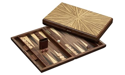 Backgammon - Mykonos - gross - Magnetverschluss **