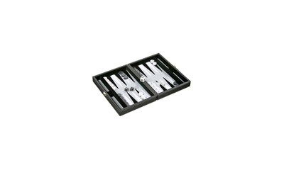 Backgammon - Tinos - klein - grau