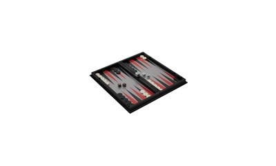 Schach-Backgammon-Dame-Set - Feld 37 mm