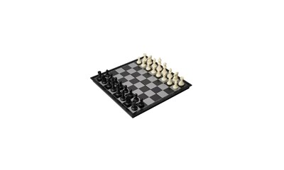Schach-Backgammon-Dame-Set - Feld 37 mm