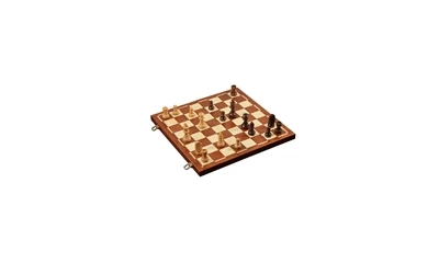 Schach-Backgammon-Dame-Set - Feld 40 mm **