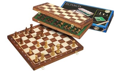 Schach - Feld 40 mm - De Luxe