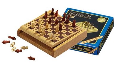 Schach (Reiseformat) - steckbar