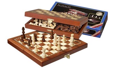 Schach (Reiseformat) - Feld 30 mm - magnetisch