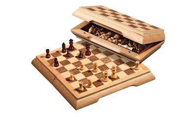 Schach (Reiseformat) - Feld 17 mm - magnetisch