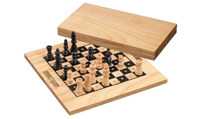 Schach (Reiseformat) - Feld 19 mm - klappbar - steckbar