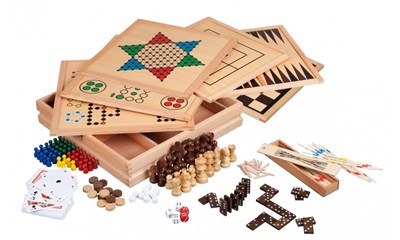 Holz-Spielesammlung 100, Premium Edition **