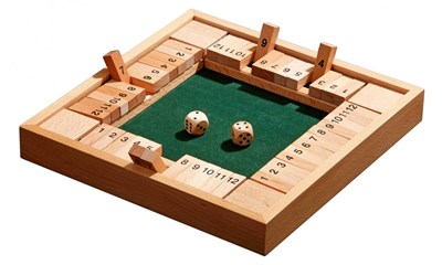 Shut The Box, 12er, 4er Variante **