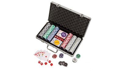 Pokerchips, Aluminiumkoffer