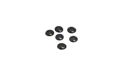 Go-Spielsteine aus Glas - Set schwarz/weiss **